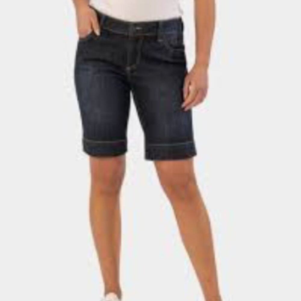 Kut from the Kloth Dark Blue Denim Jean Shorts